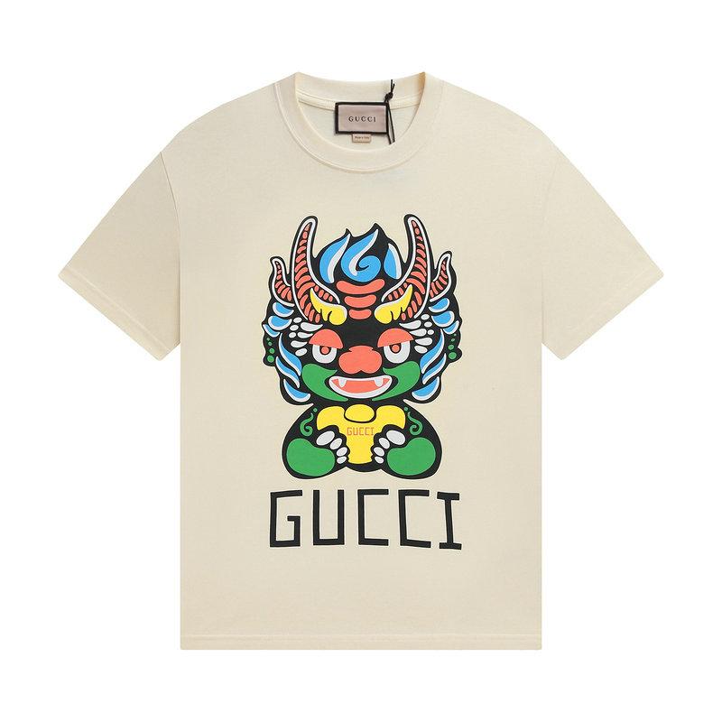 Wholesale Cheap G.ucci Women Short Sleeve Replica T Shirts for Sale