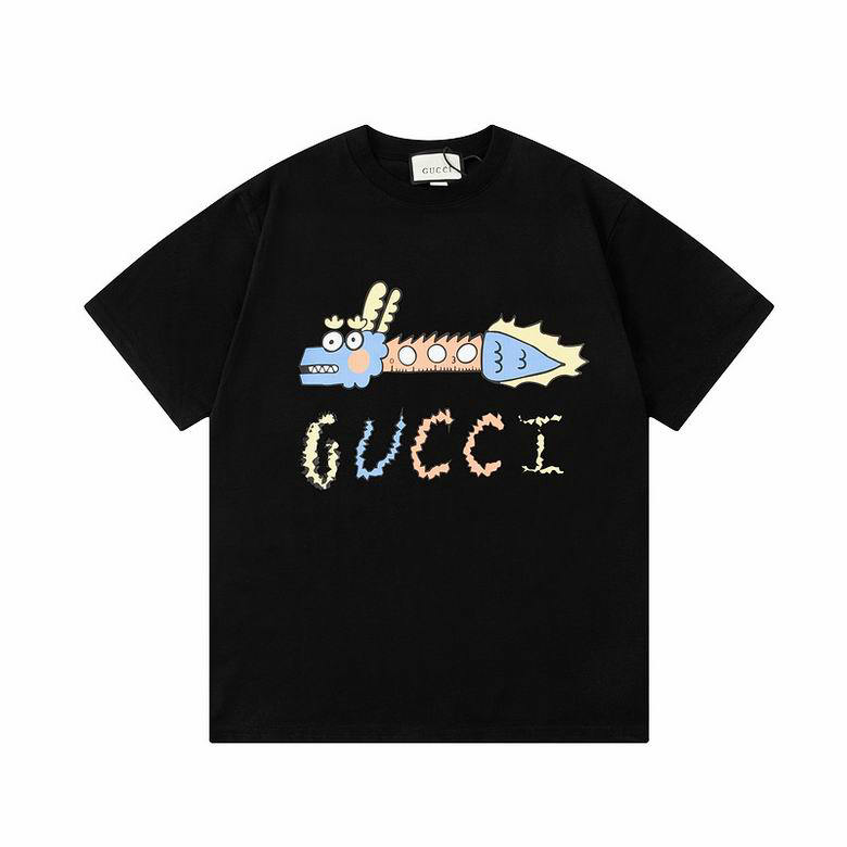 Wholesale Cheap G.ucci Short Sleeve women T Shirts for Sale