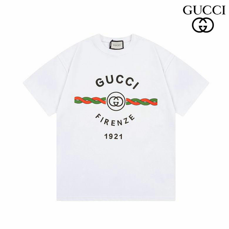 Wholesale Cheap G.ucci Short Sleeve women T Shirts for Sale