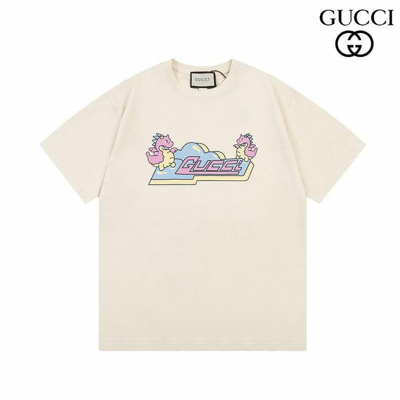Wholesale Cheap G.ucci Short Sleeve women T Shirts for Sale
