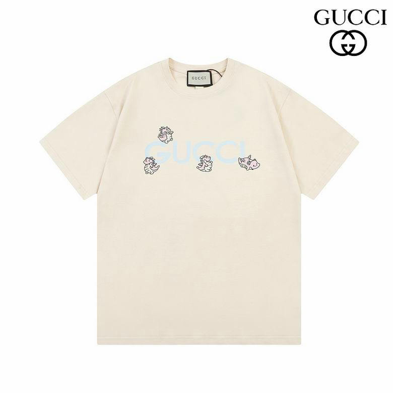Wholesale Cheap G.ucci Short Sleeve women T Shirts for Sale