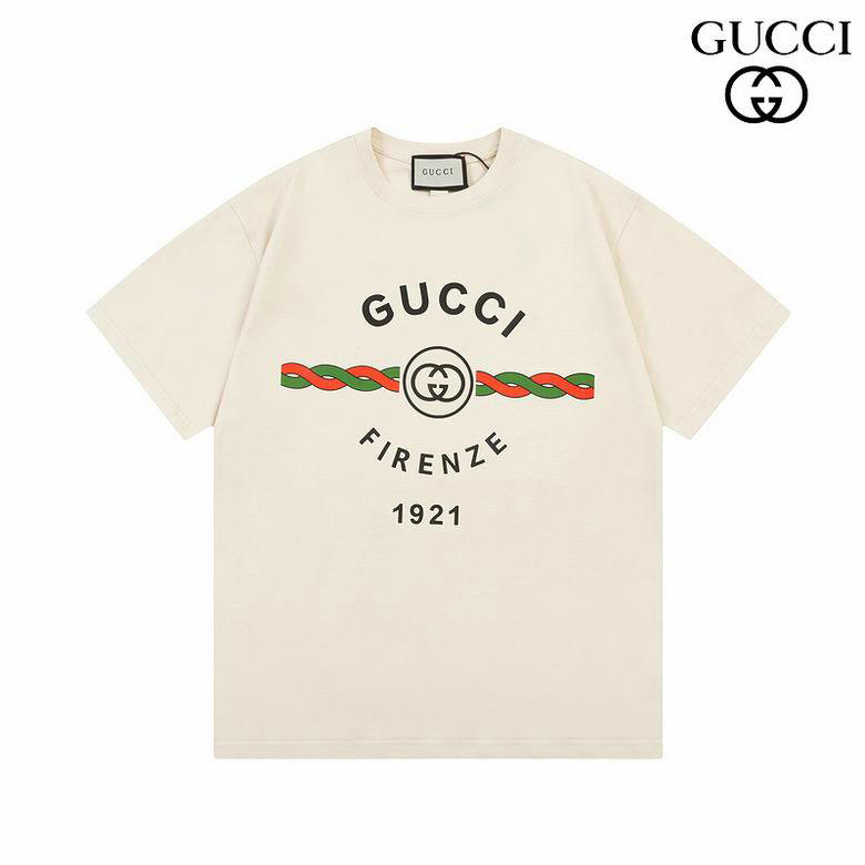Wholesale Cheap G.ucci Short Sleeve women T Shirts for Sale