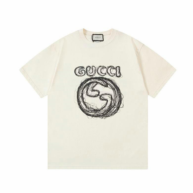 Wholesale Cheap G.ucci Short Sleeve women T Shirts for Sale