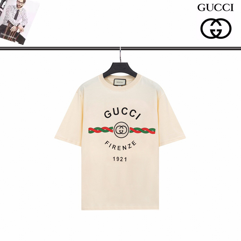 Wholesale Cheap G.ucci Short Sleeve women T Shirts for Sale