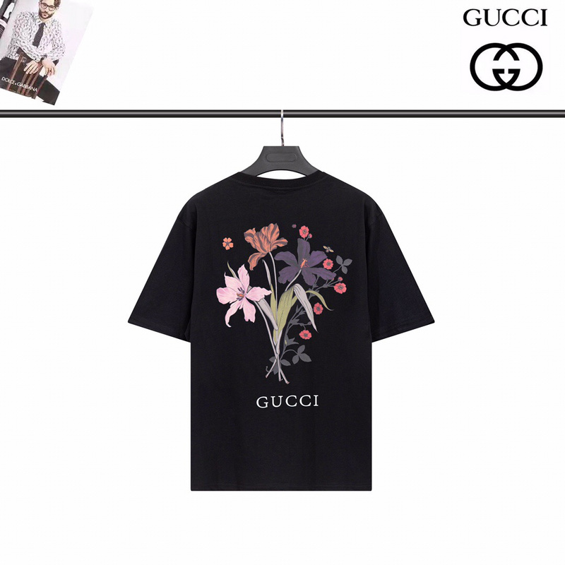 Wholesale Cheap G.ucci Short Sleeve women T Shirts for Sale