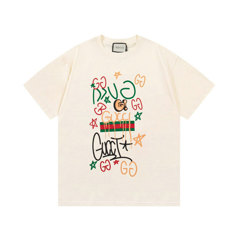 Wholesale Cheap G.ucci Short Sleeve women T Shirts for Sale