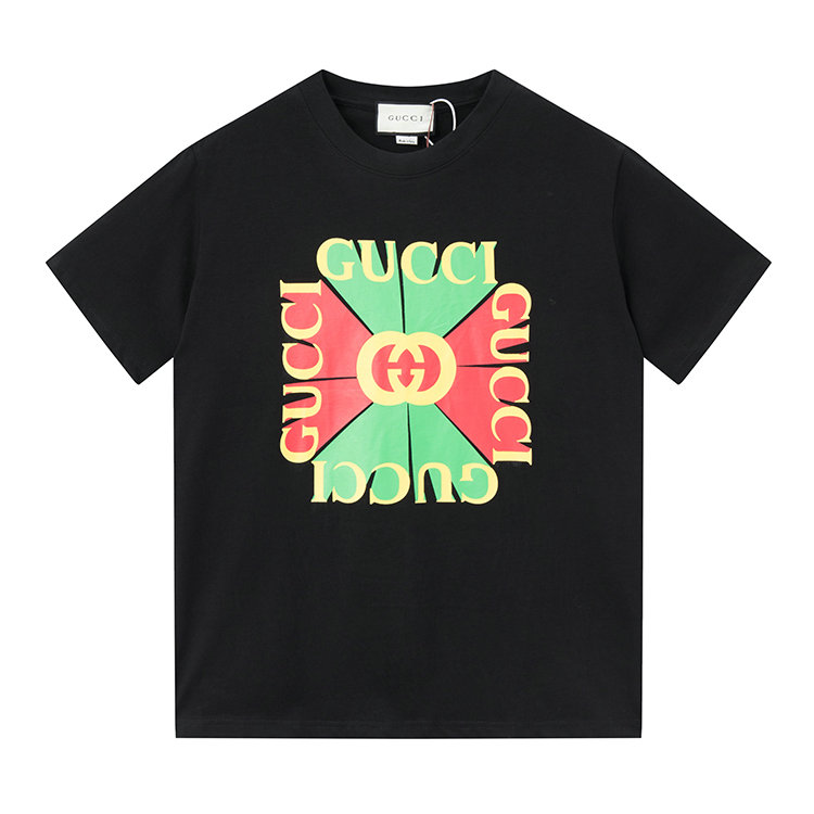 Wholesale Cheap G ucci Designer Short Sleeve T shirts for Sale