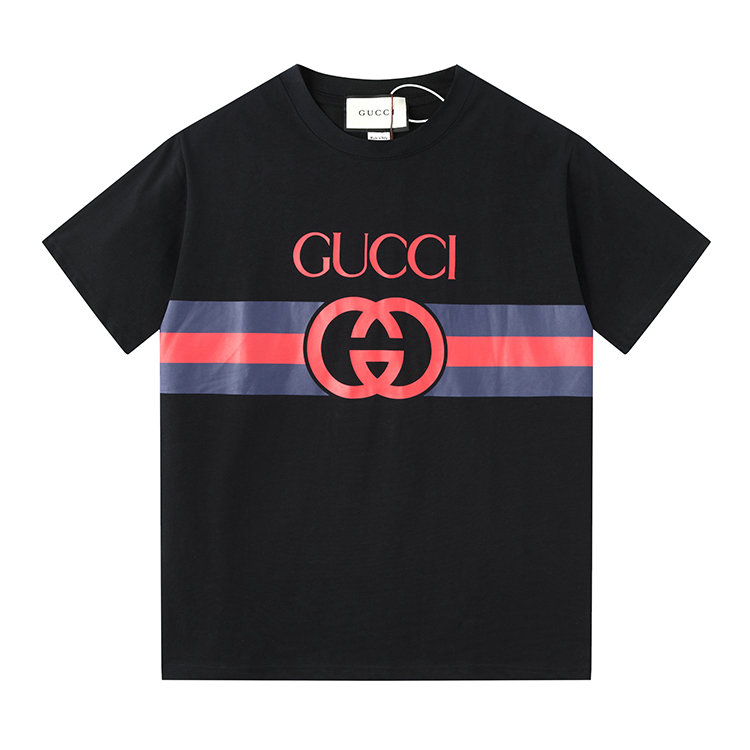Wholesale Cheap G ucci Designer Short Sleeve T shirts for Sale