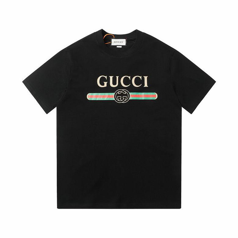 Wholesale Cheap G ucci Designer Short Sleeve T shirts for Sale