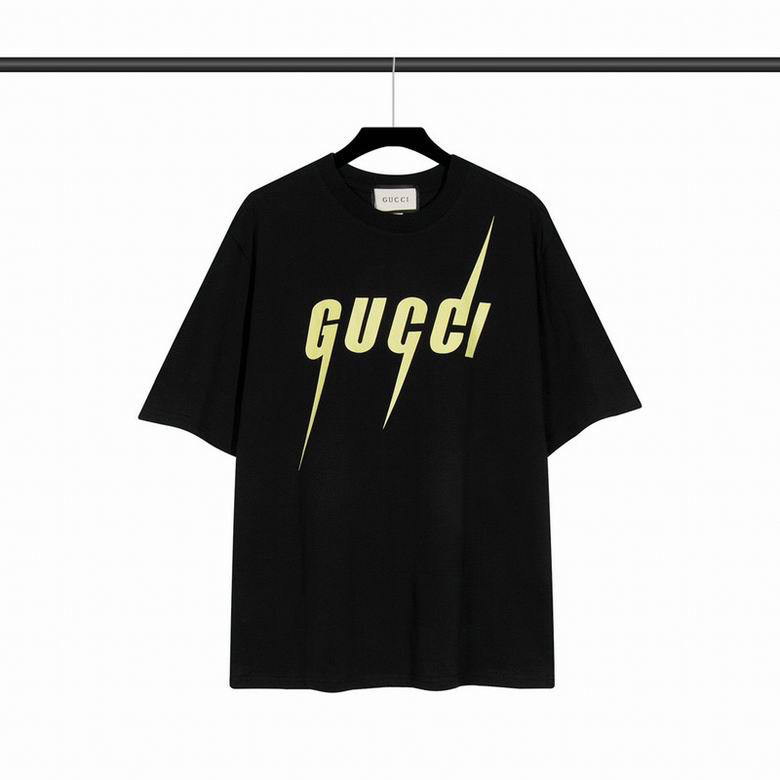 Wholesale Cheap G ucci Designer Short Sleeve T shirts for Sale