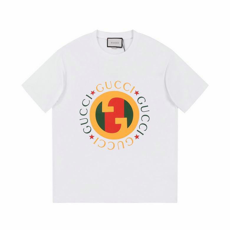 Wholesale Cheap G ucci Short Sleeve T Shirts for Sale