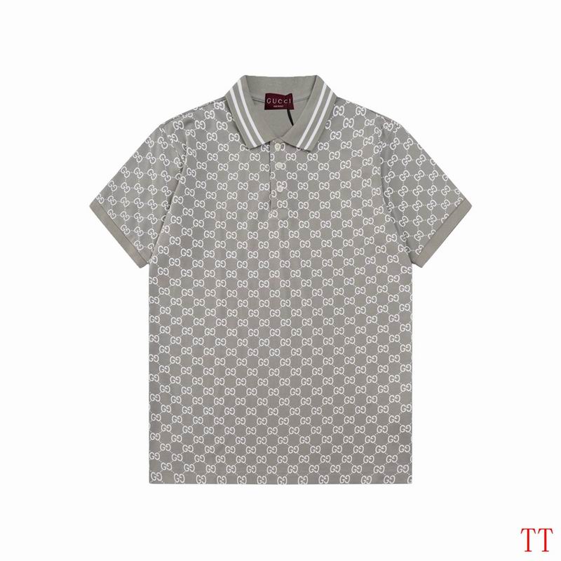 Wholesale High-quality G.ucci Short Sleeve Lapel Replica T-Shirts for sale