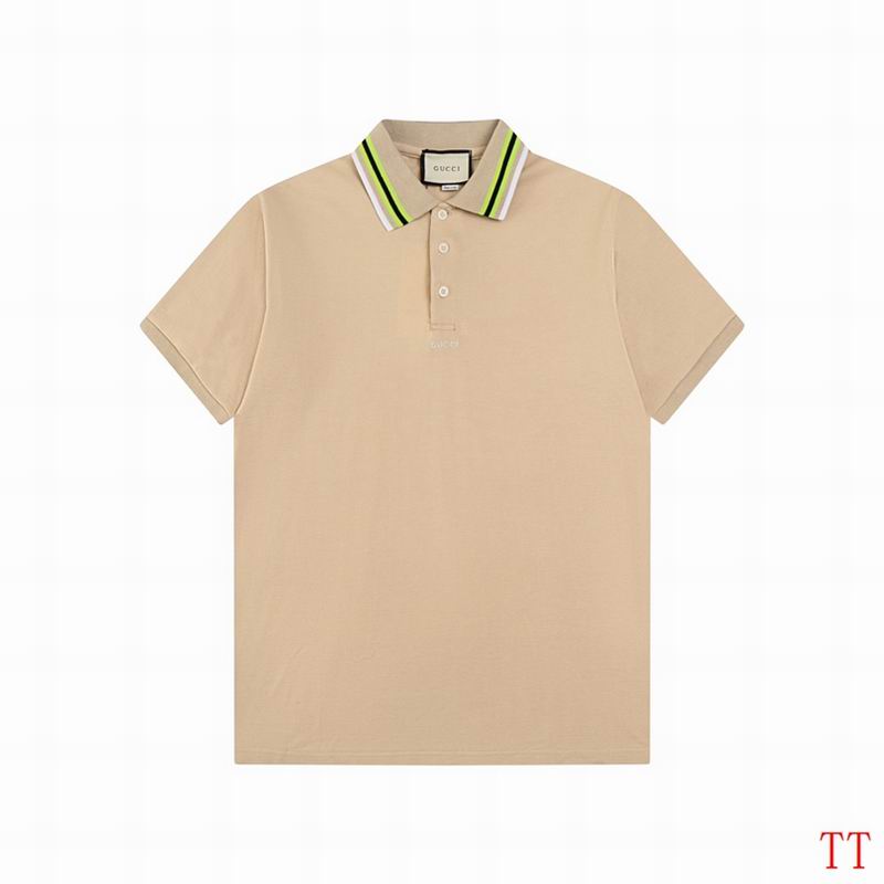 Wholesale High-quality G.ucci Short Sleeve Lapel Replica T-Shirts for sale
