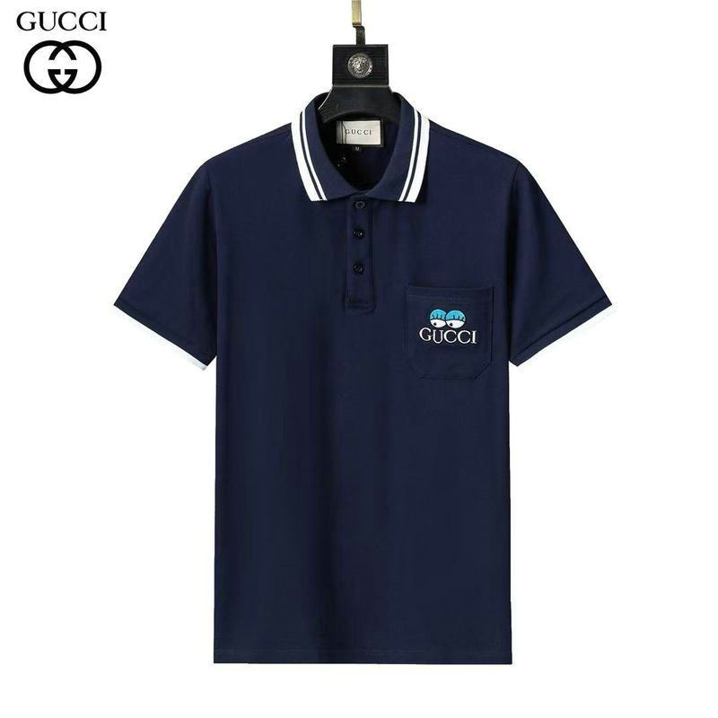 Wholesale Cheap High Quality G.ucci Replica Lapel Designer T shirts for Sale