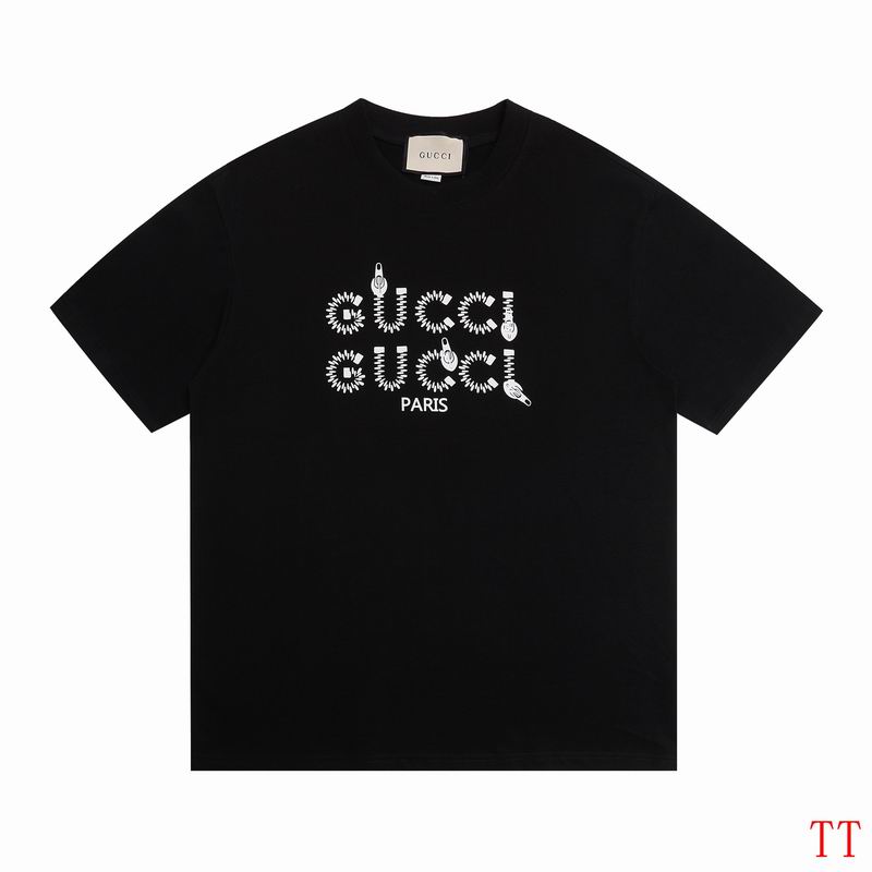Wholesale High-quality Brands G.ucci Short Sleeve Crew Neck T-Shirts for sale