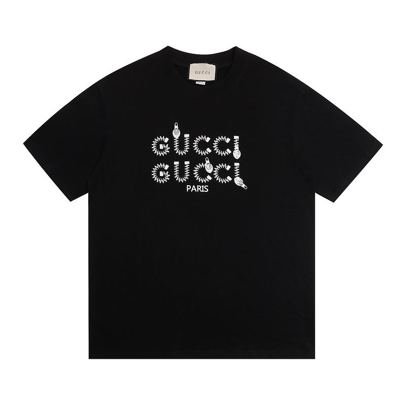 Wholesale High-quality Brands G.ucci Short Sleeve Crew Neck T-Shirts for sale