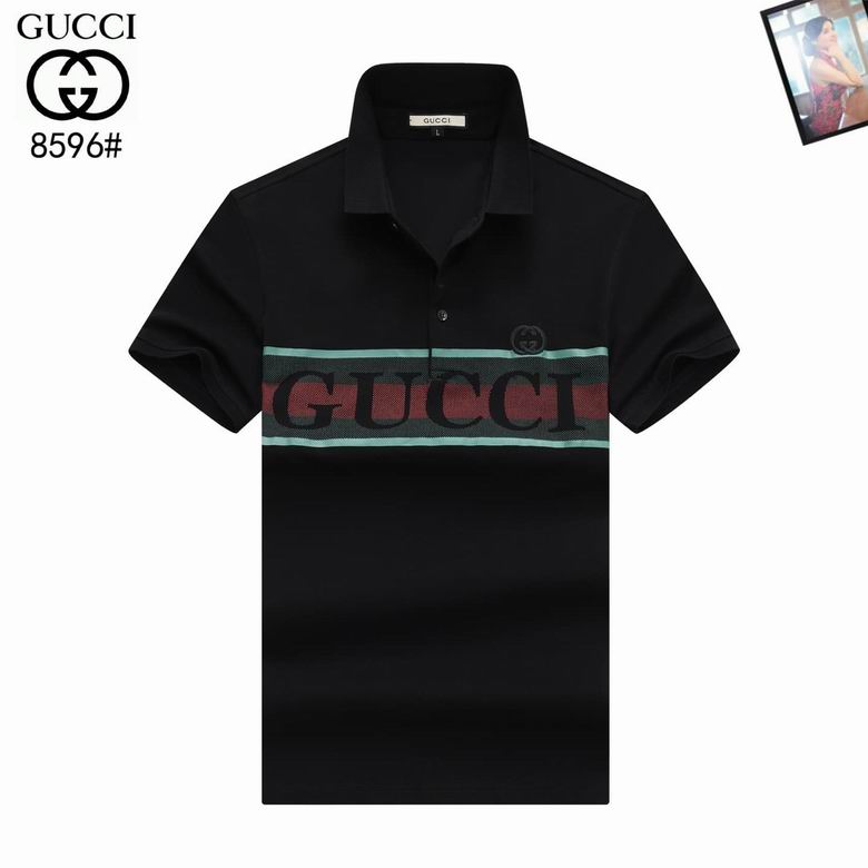 Wholesale High-quality Brands G.ucci Short Sleeve Lapel Designer T-Shirts for sale