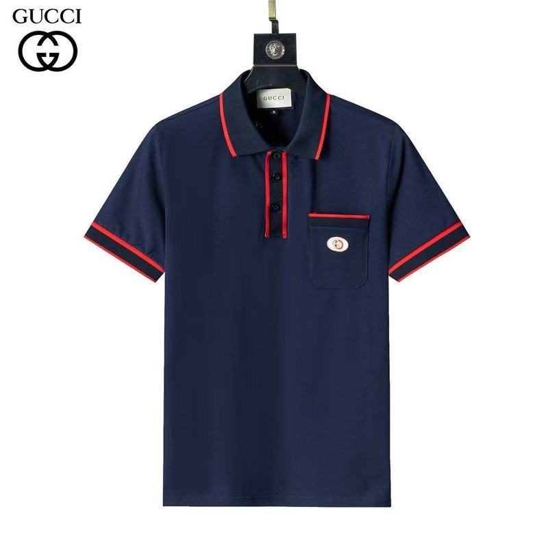 Wholesale High-quality Cheap G.ucci Short Sleeve Lapel Designer T-Shirts for sale