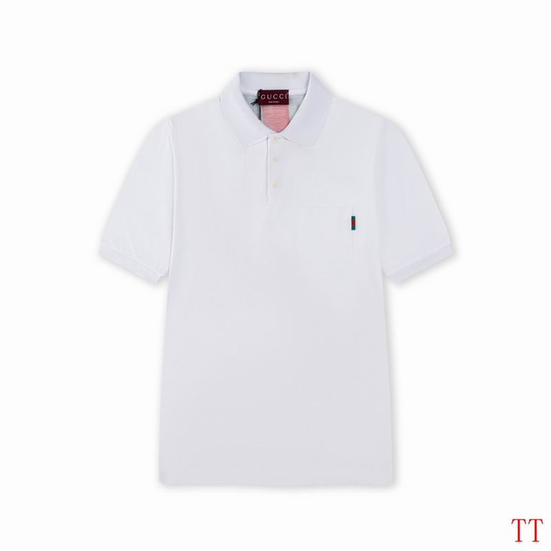 Wholesale High-quality Brands G.ucci Short Sleeve Lapel Designer T-Shirts for sale