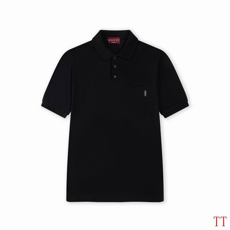 Wholesale High-quality Brands G.ucci Short Sleeve Lapel Designer T-Shirts for sale