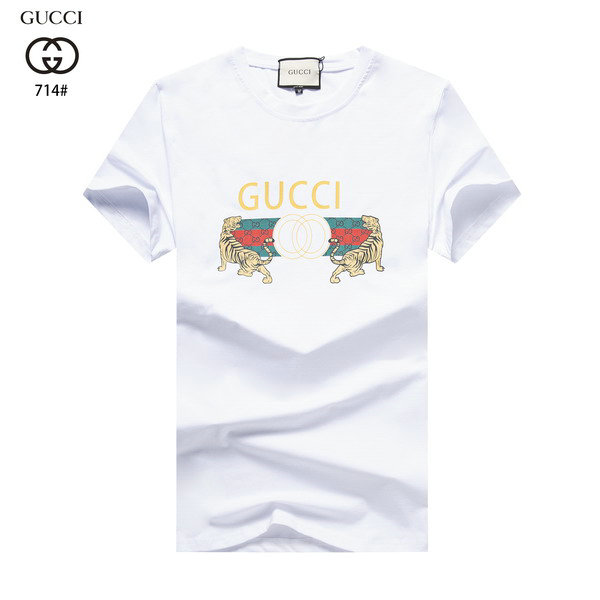 Wholesale Cheap G ucci men Short Sleeve t Shirts for Sale