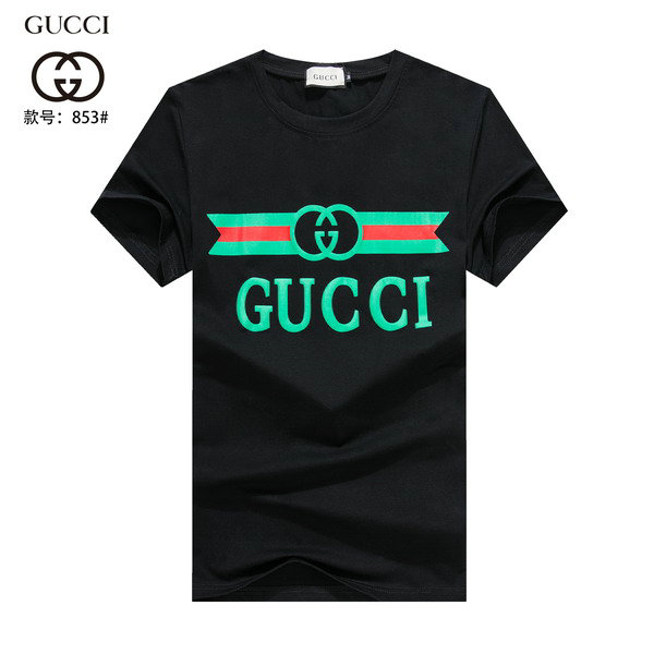 Wholesale Cheap G ucci men Short Sleeve t Shirts for Sale