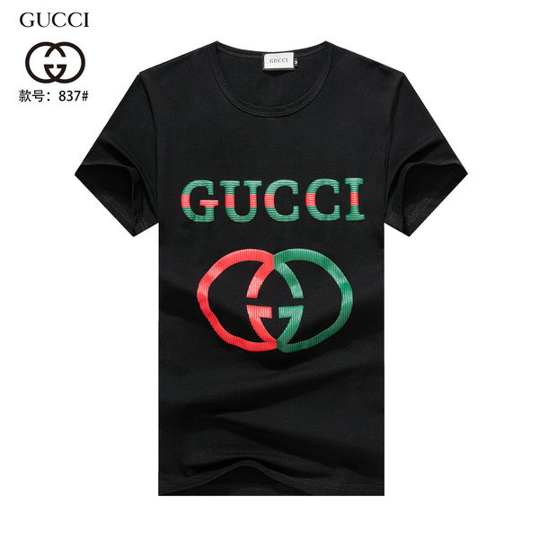 Wholesale Cheap G ucci men Short Sleeve t Shirts for Sale