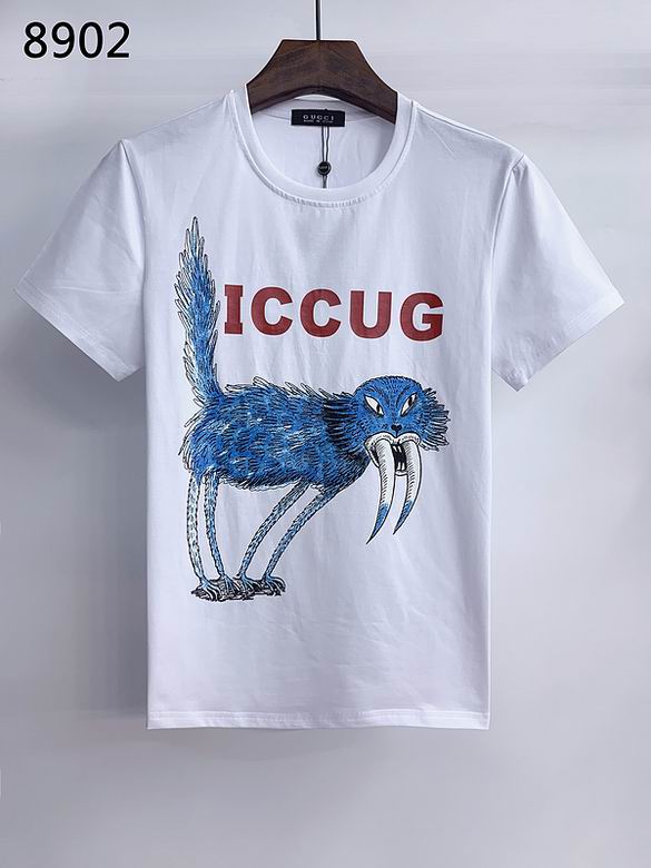 Wholesale Cheap G ucci men Short Sleeve T Shirts  for Sale