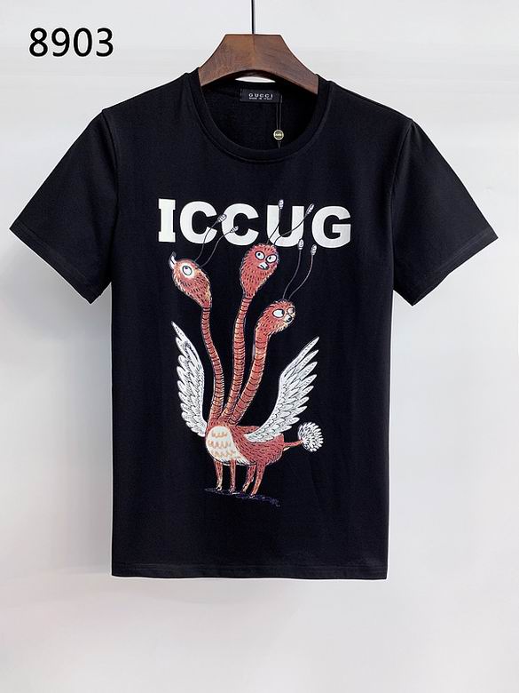 Wholesale Cheap G ucci men Short Sleeve T Shirts  for Sale
