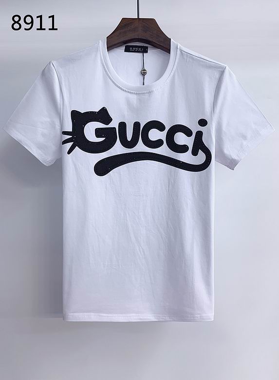 Wholesale Cheap G ucci men Short Sleeve T Shirts  for Sale