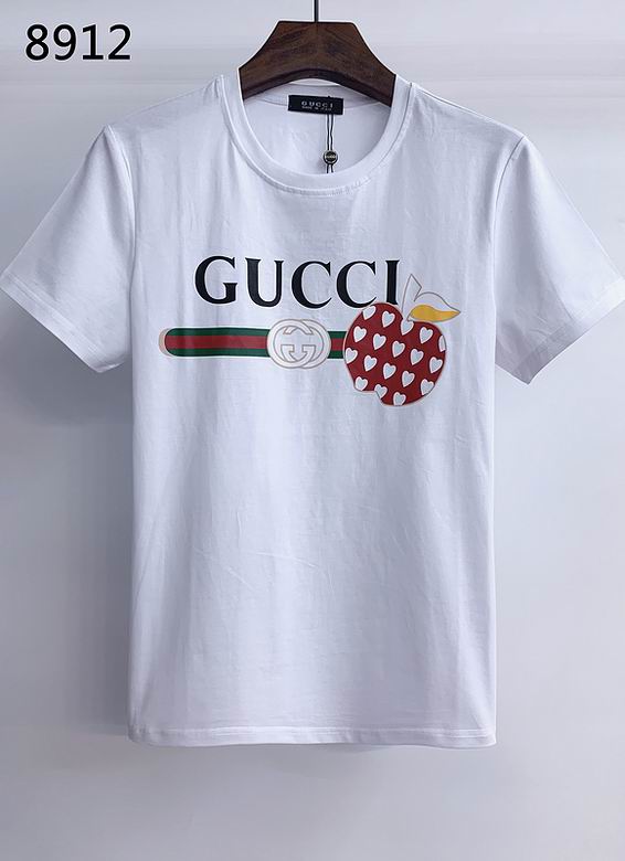 Wholesale Cheap G ucci men Short Sleeve T Shirts  for Sale