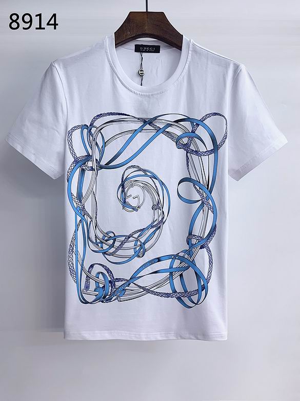 Wholesale Cheap G ucci men Short Sleeve T Shirts  for Sale