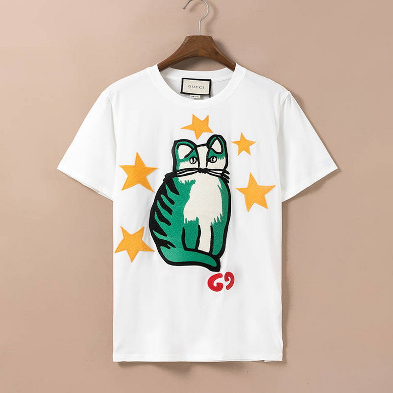Wholesale Cheap G ucci Short Sleeve T Shirts  for Sale