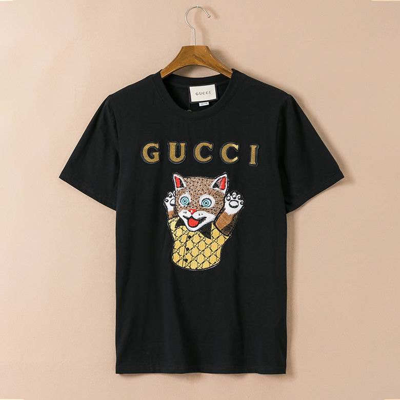 Wholesale Cheap G ucci Short Sleeve T Shirts  for Sale
