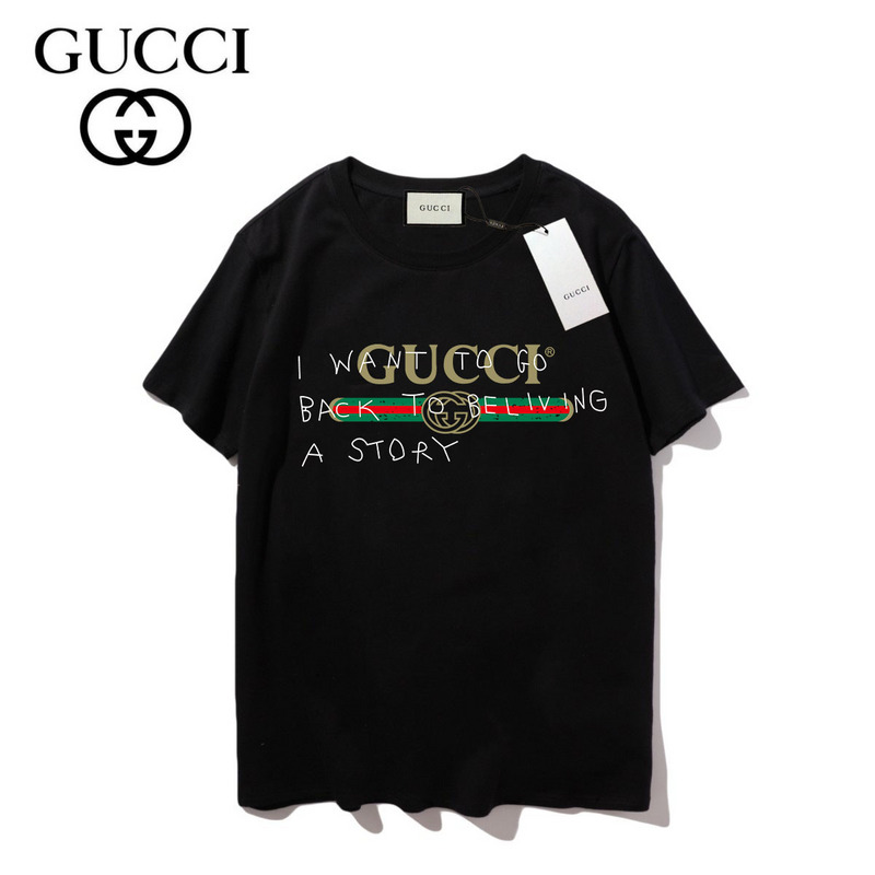 Wholesale Cheap G ucci Short Sleeve T Shirts  for Sale