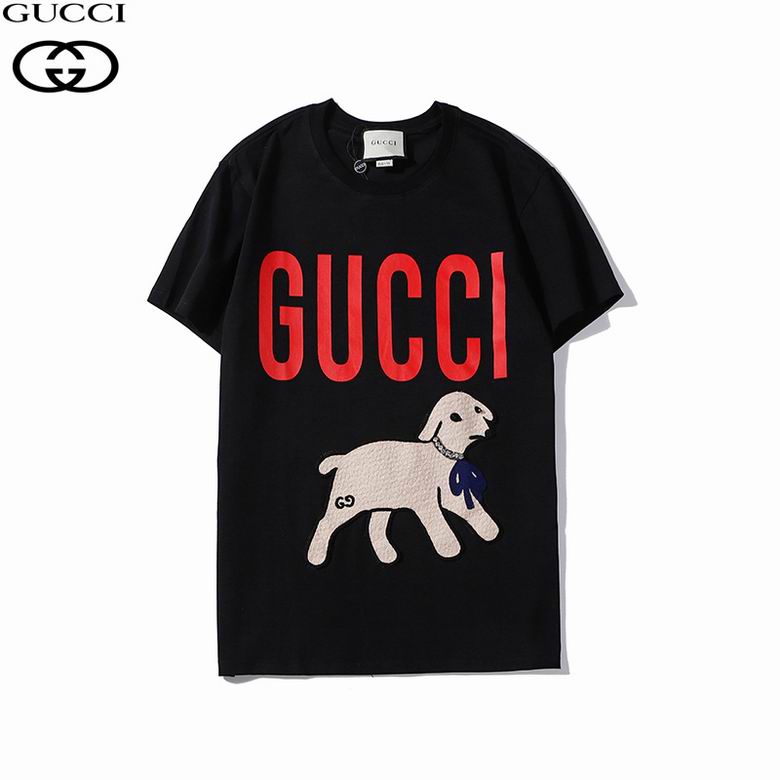 Wholesale Cheap G ucci Short Sleeve T Shirts  for Sale