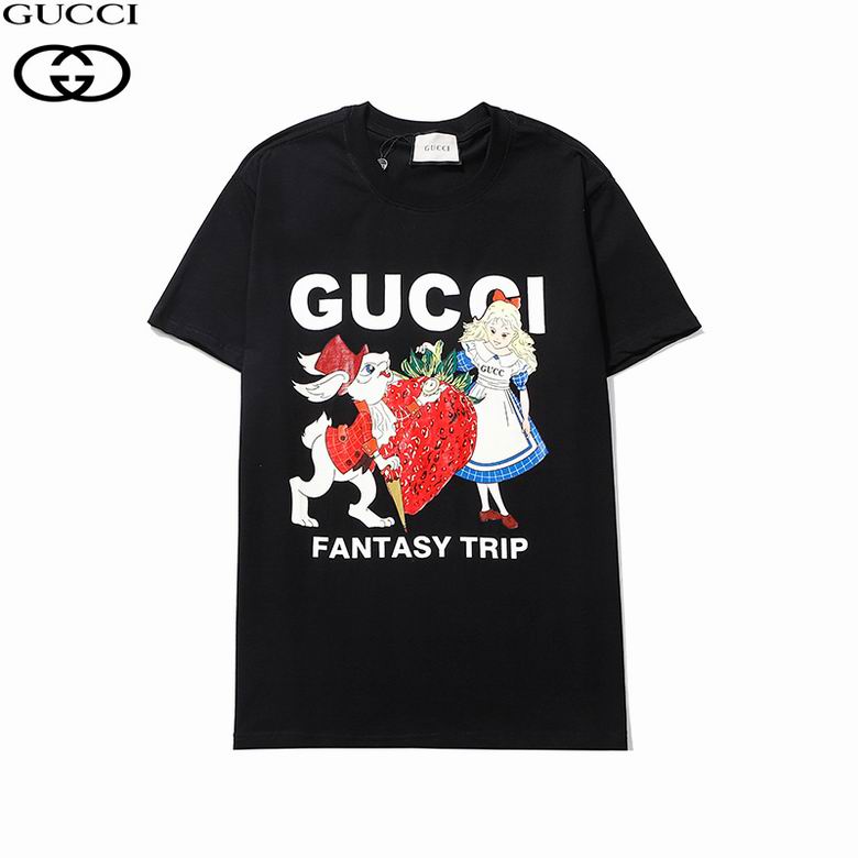 Wholesale Cheap G ucci Short Sleeve T Shirts  for Sale