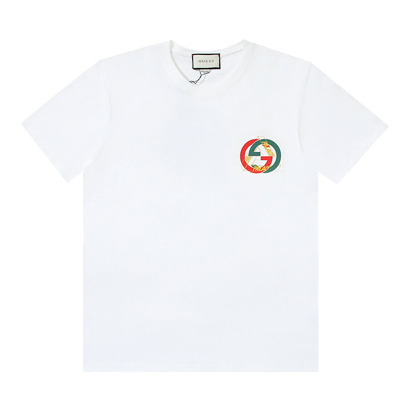 Wholesale Cheap G ucci mens Short Sleeve T shirts for Sale