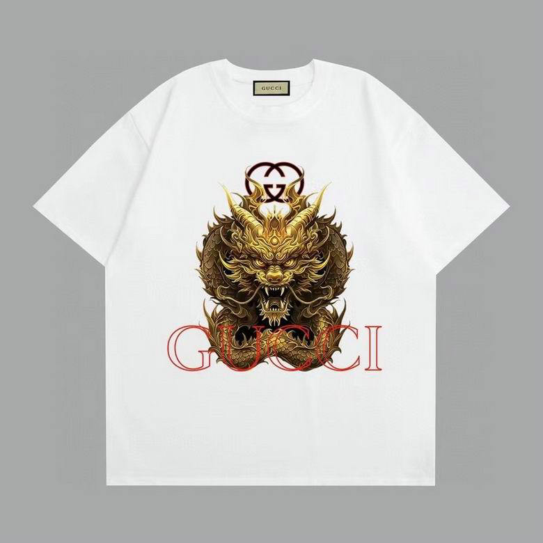 Wholesale Cheap G.ucci Women Short Sleeve Replica T Shirts for Sale