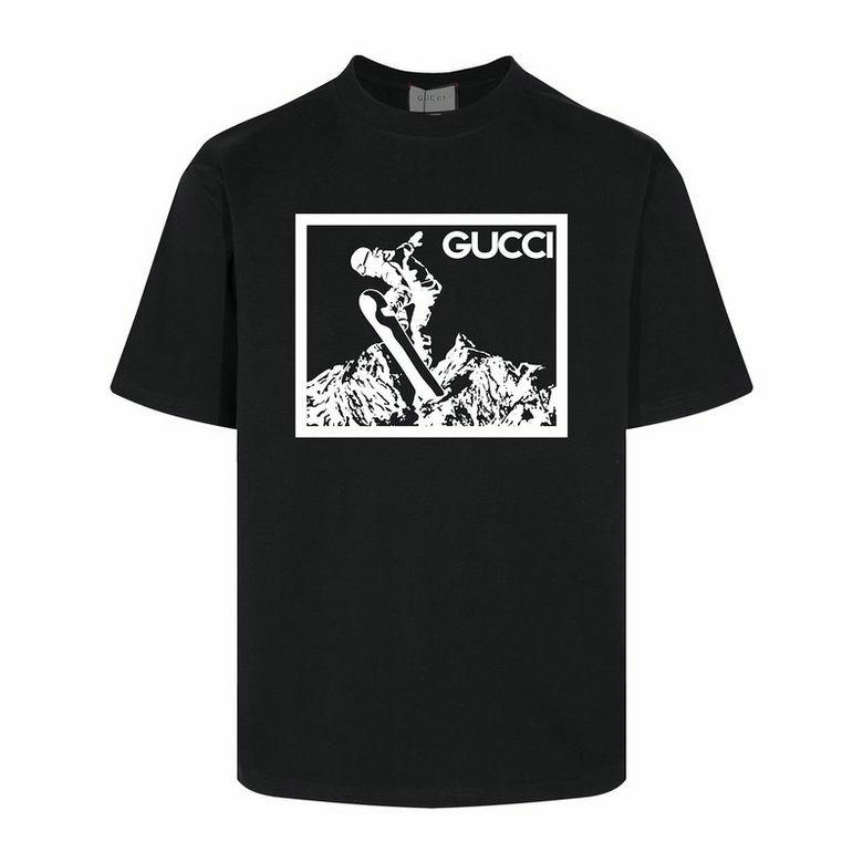 Wholesale Cheap G.ucci Women Short Sleeve Replica T Shirts for Sale