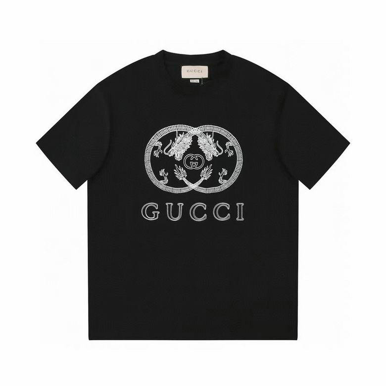 Wholesale Cheap G.ucci Women Short Sleeve Replica T Shirts for Sale