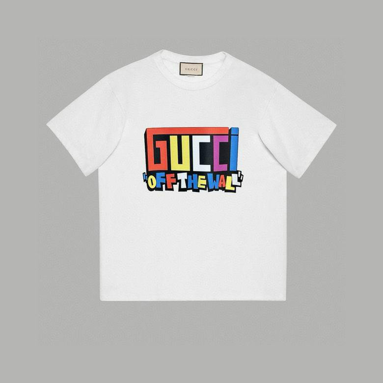 Wholesale Cheap G.ucci Women Short Sleeve Replica T Shirts for Sale