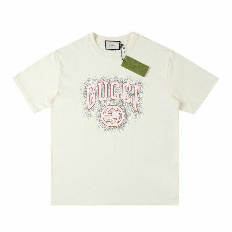 Wholesale Cheap G.ucci Women Short Sleeve Replica T Shirts for Sale
