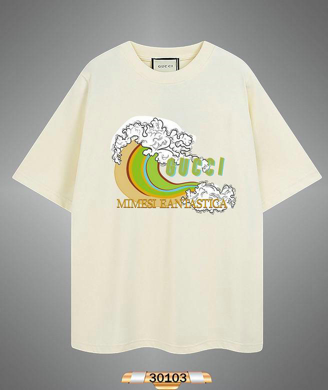 Wholesale Cheap G.ucci Women Short Sleeve Replica T Shirts for Sale