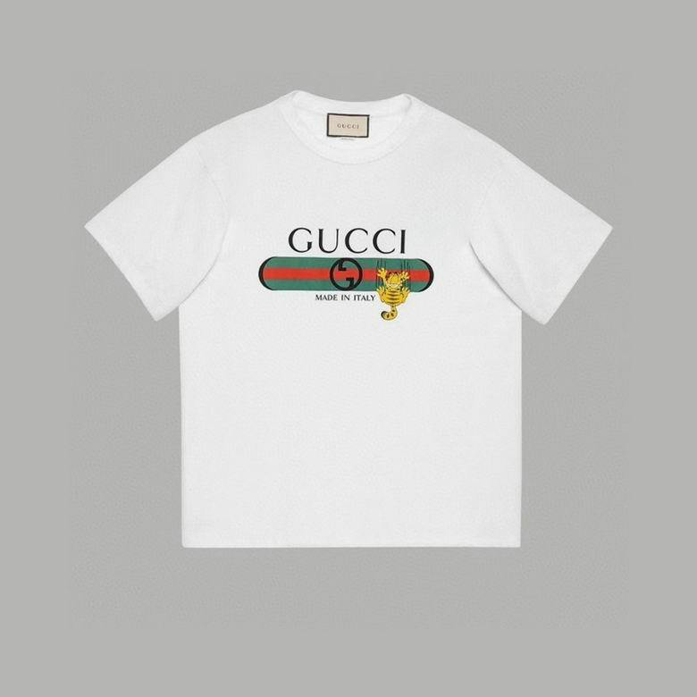 Wholesale Cheap G.ucci Women Short Sleeve Replica T Shirts for Sale
