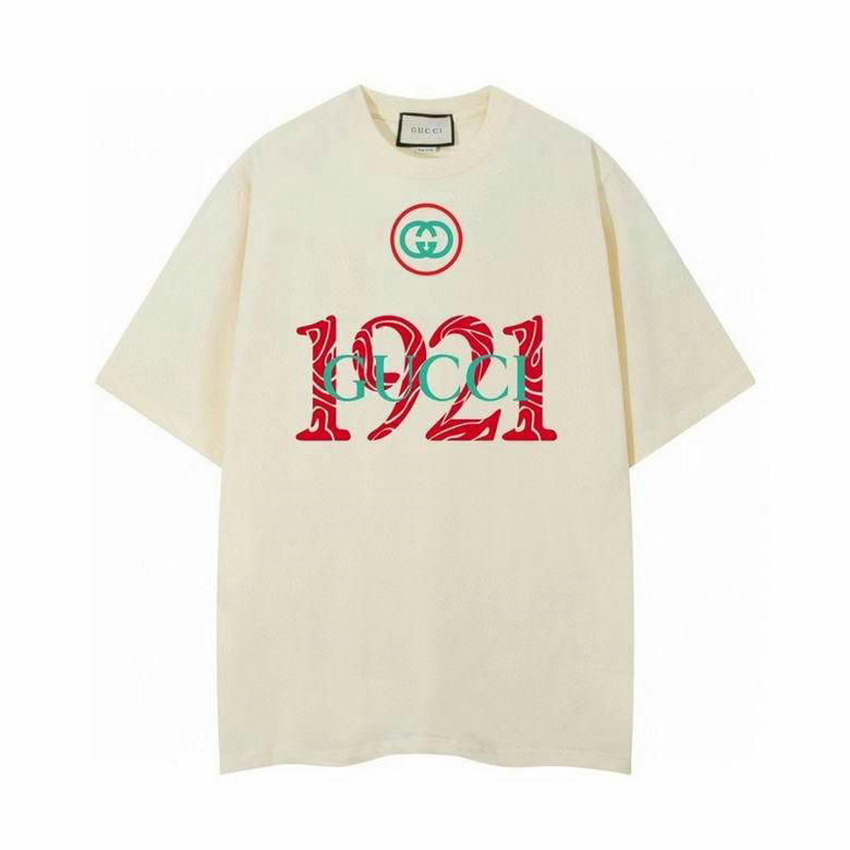 Wholesale Cheap G.ucci Women Short Sleeve Replica T Shirts for Sale