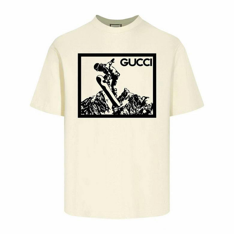 Wholesale Cheap G.ucci Women Short Sleeve Replica T Shirts for Sale