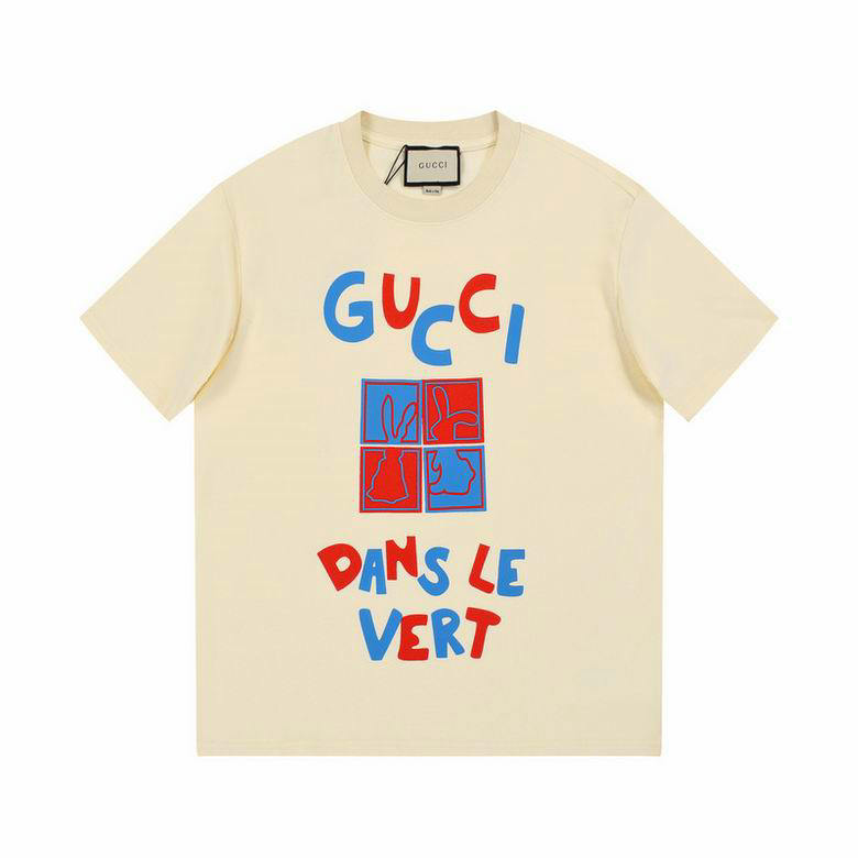 Wholesale Cheap G.ucci Women Short Sleeve Replica T Shirts for Sale