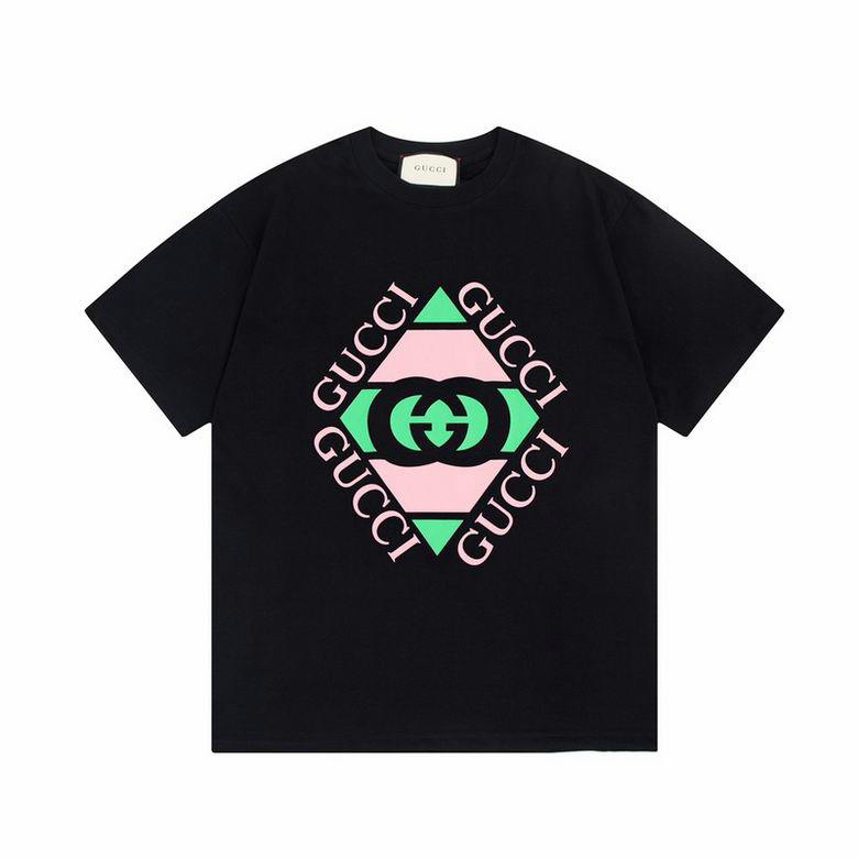 Wholesale Cheap G.ucci Women Short Sleeve Replica T Shirts for Sale