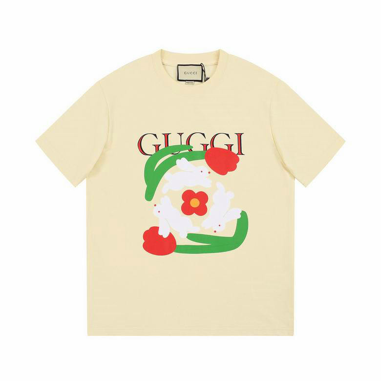 Wholesale Cheap G.ucci Women Short Sleeve Replica T Shirts for Sale